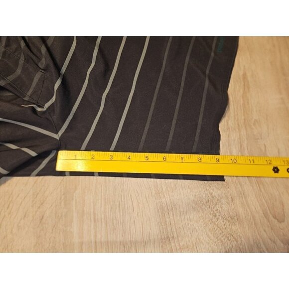 Patagonia Wavefarer Swim Surf Board Shorts Men’s 38 Gray Striped 9” Inseam - Picture 5 of 7